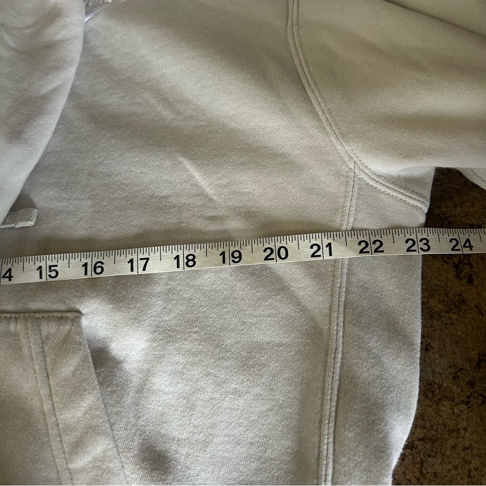 Nike Club Fleece Pullover Hoodie – White – Size M - Picture 7 of 8